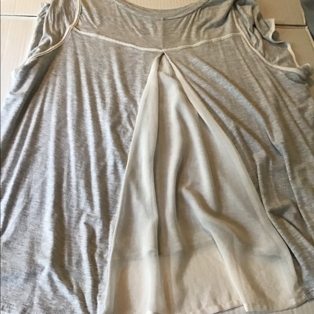 Light gray Lane Bryant Tee - Picture 2 of 2